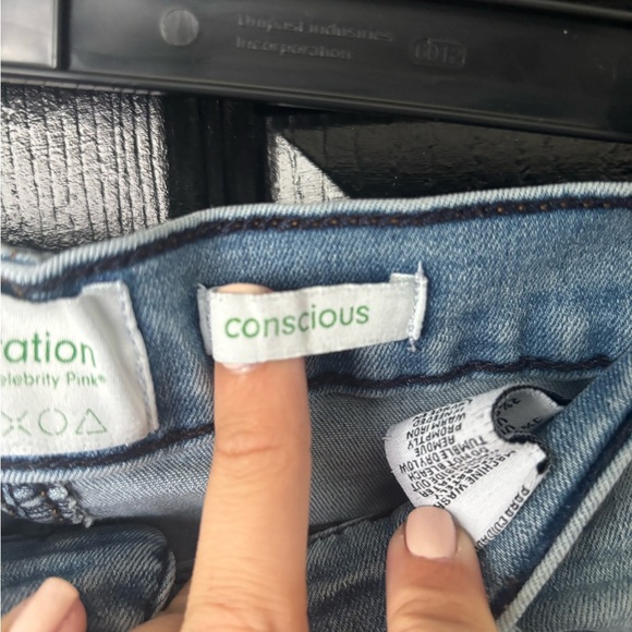 ‼️Price Drop‼️End of Summer Sale‼️ Celebrity Pink Distressed Jean Shorts - Picture 3 of 6